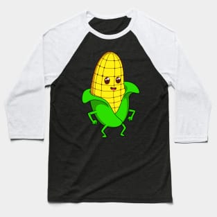 Comic corncob Baseball T-Shirt